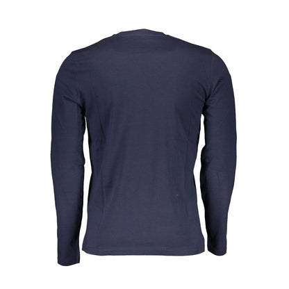 North Sails Blue Long Sleeve Tee with Signature Print