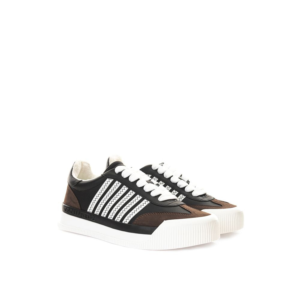 Dsquared² Black Leather Sneaker