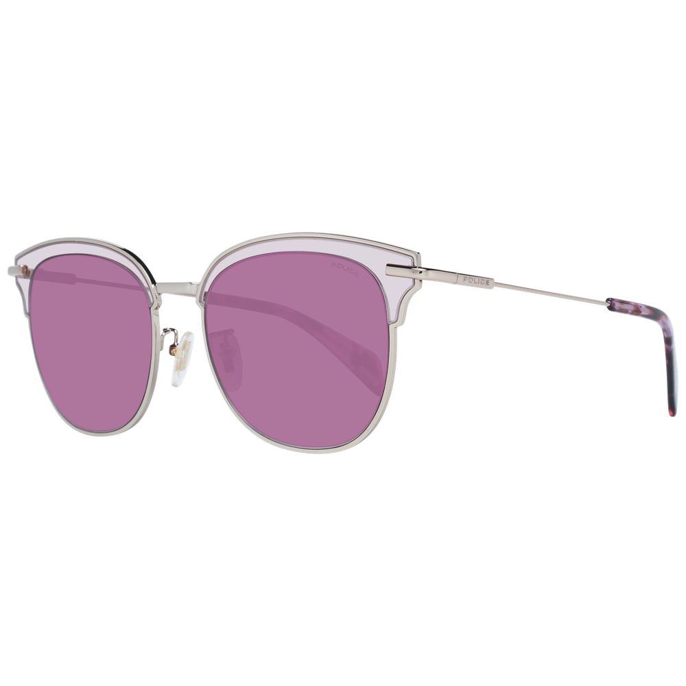 Police Burgundy Women Sunglasses