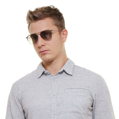 Police Silver Men Sunglasses