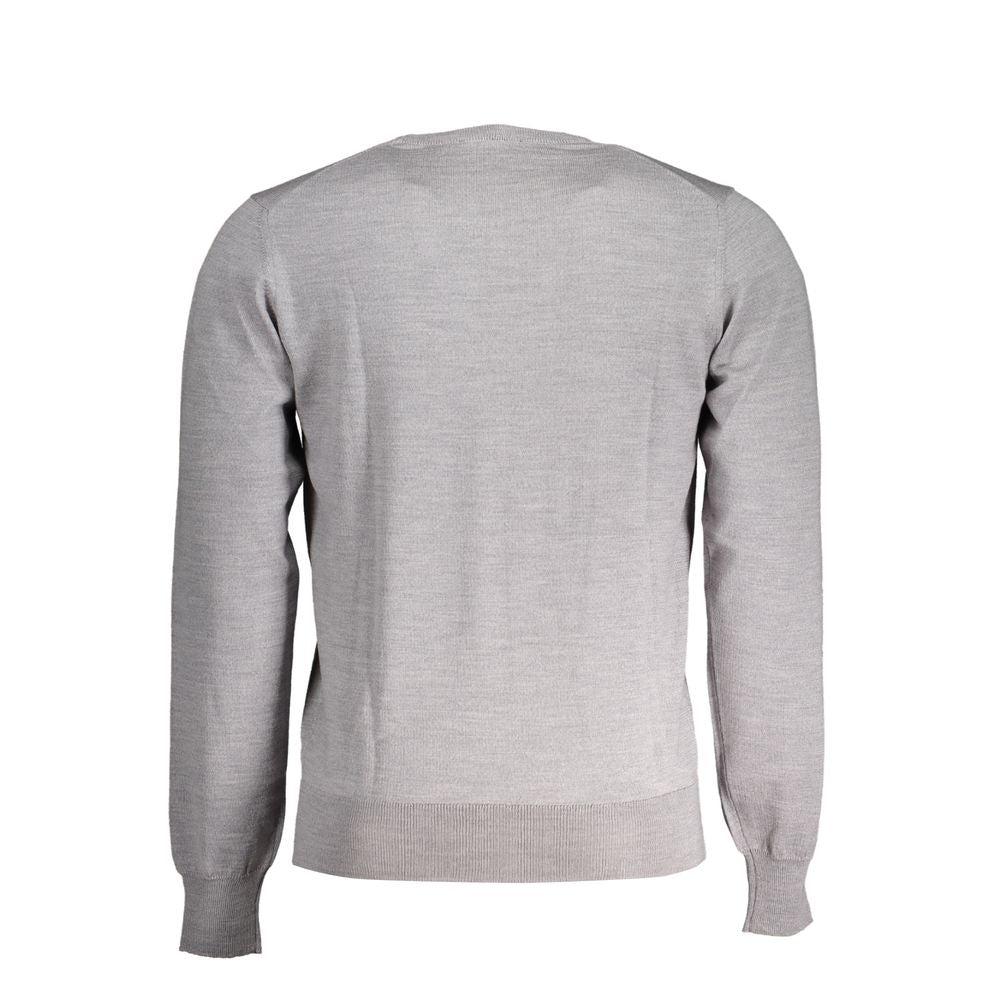 K-WAY Gray Wool Sweater