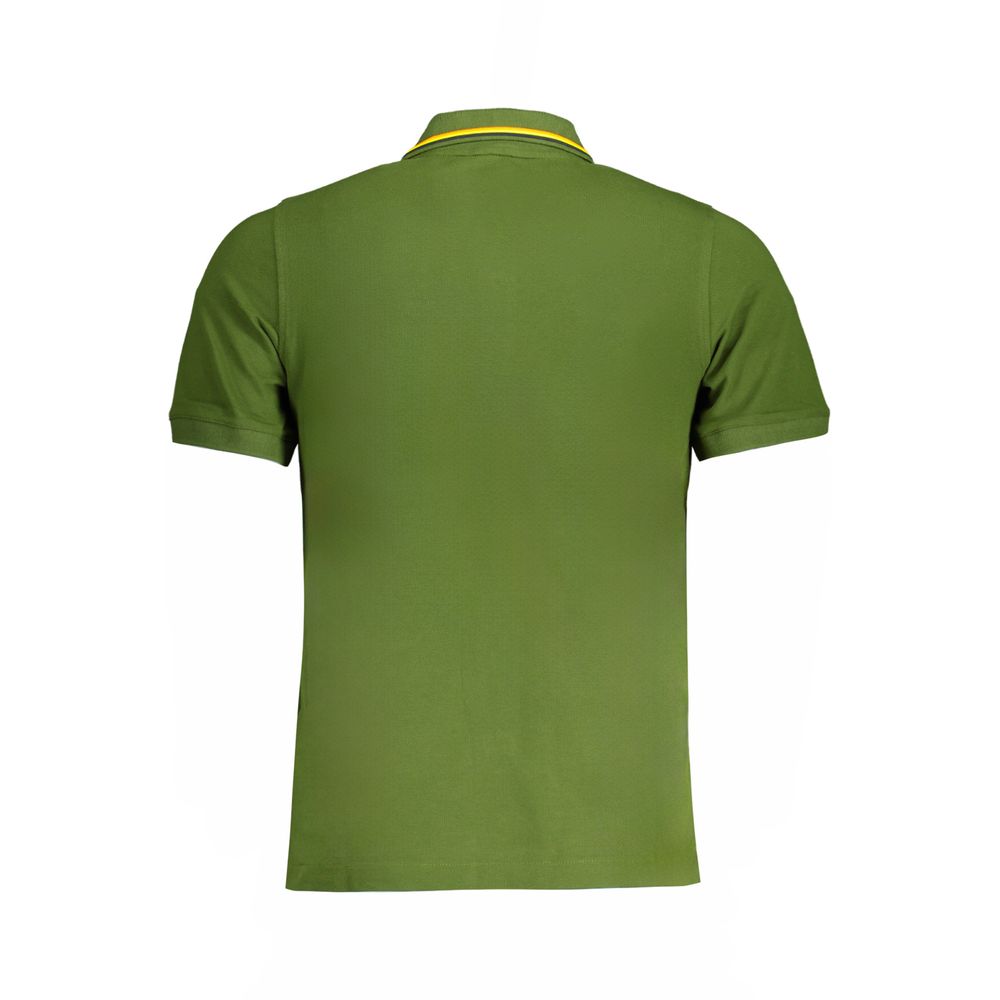 K-WAY Green Cotton Polo Shirt