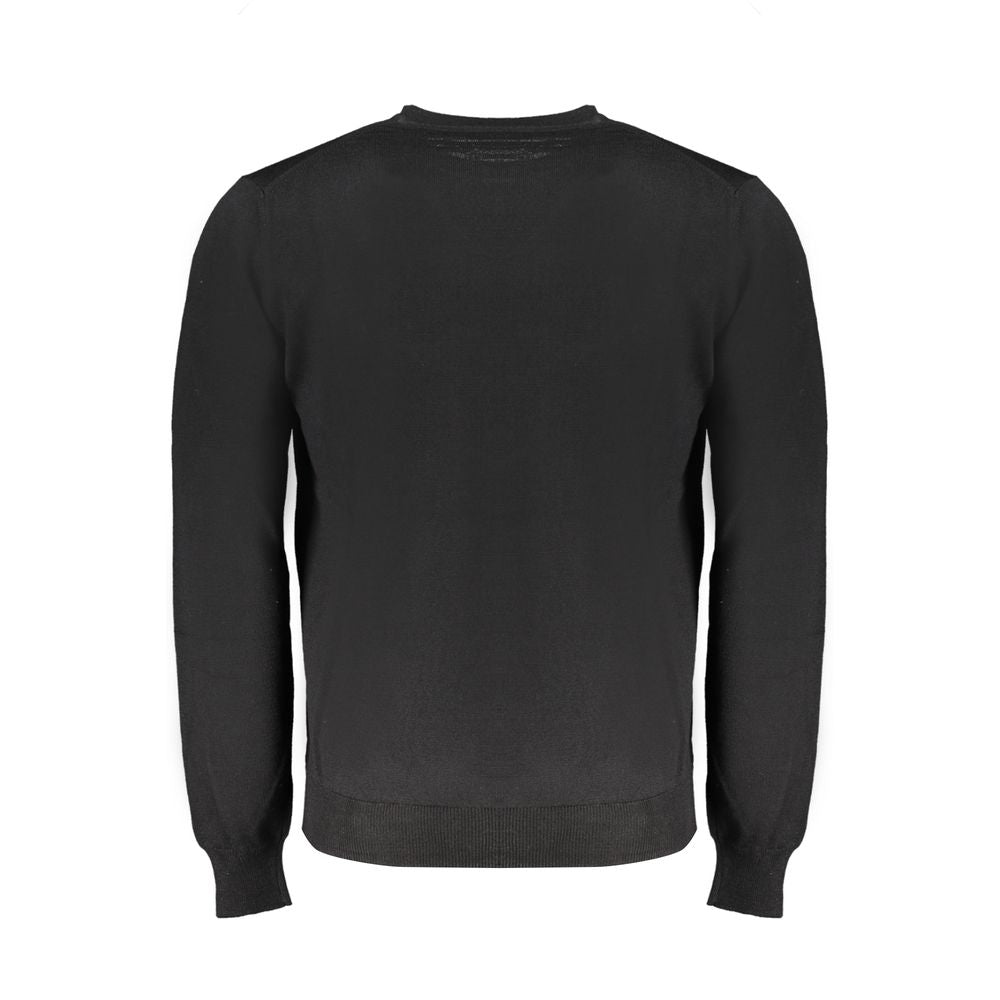 Harmont & Blaine Black Wool Sweater