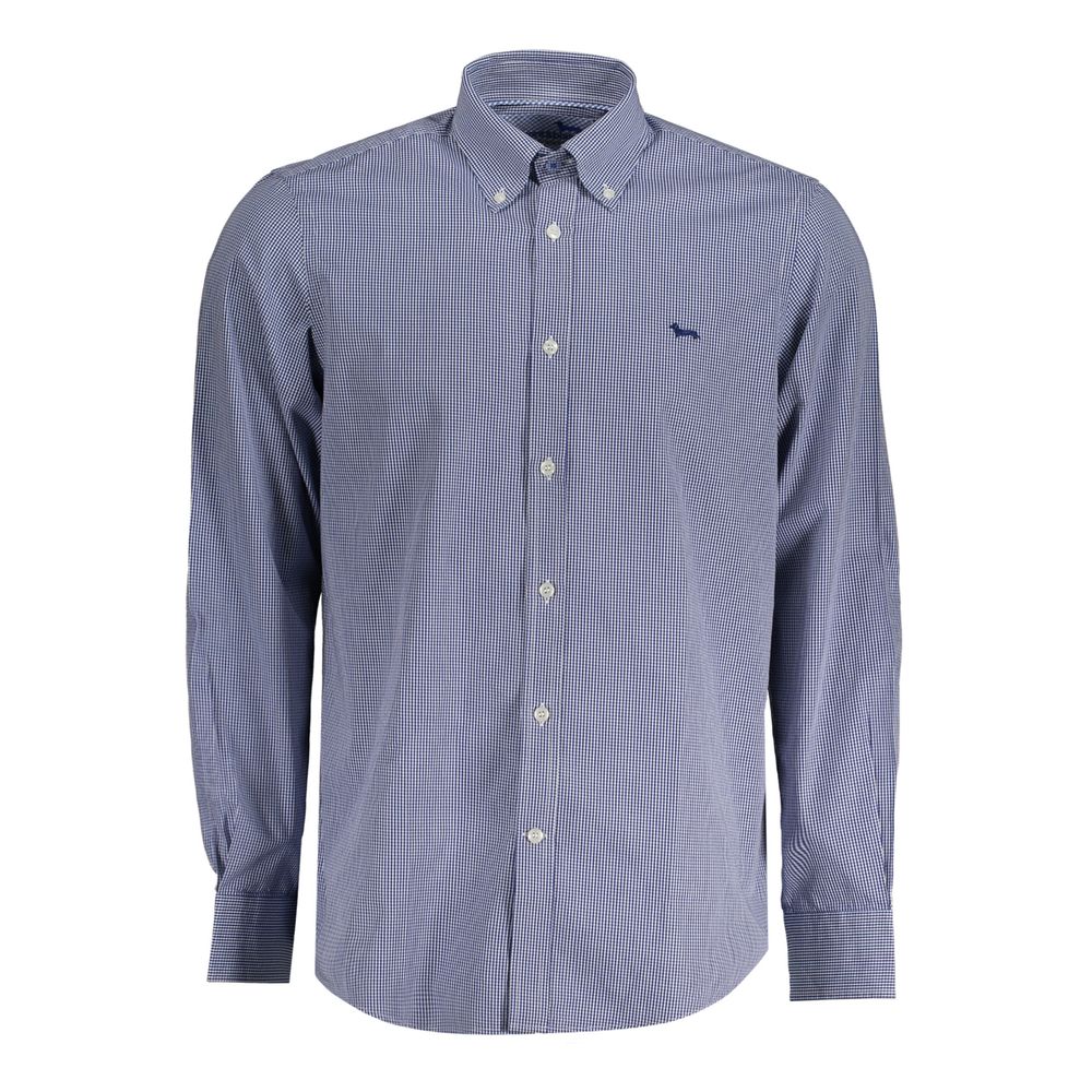 Harmont & Blaine Blue Cotton Shirt