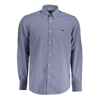 Harmont & Blaine Blue Cotton Shirt