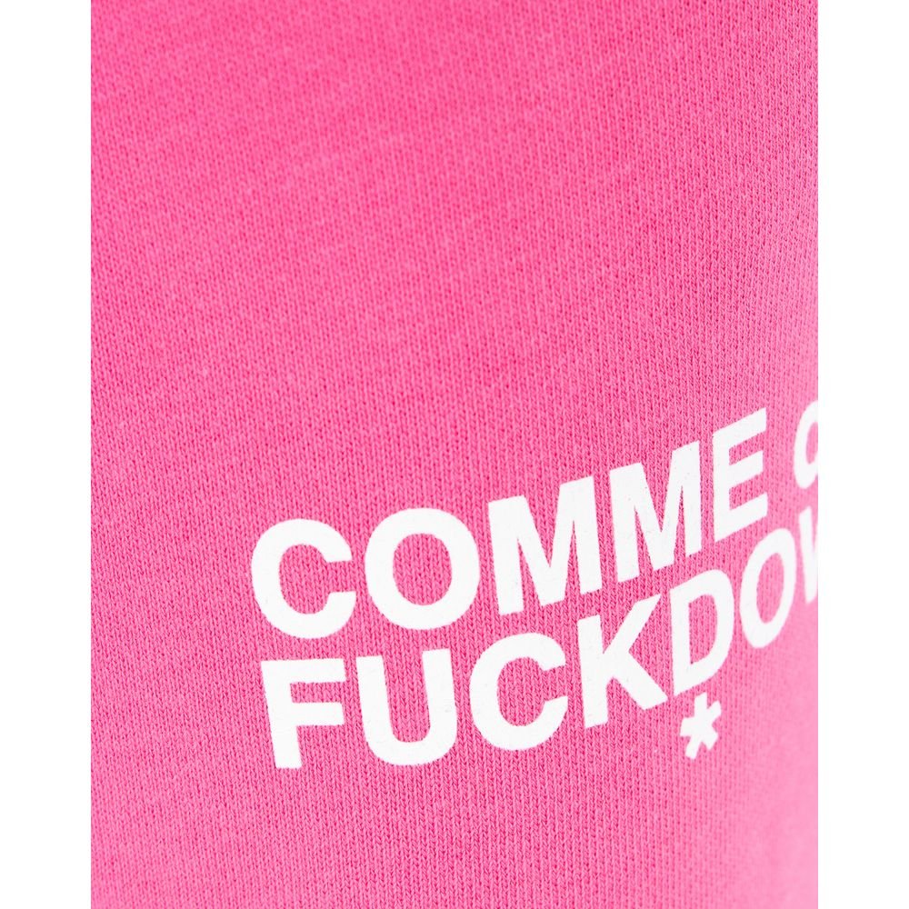 Comme Des Fuckdown Pink Cotton Jeans & Pant