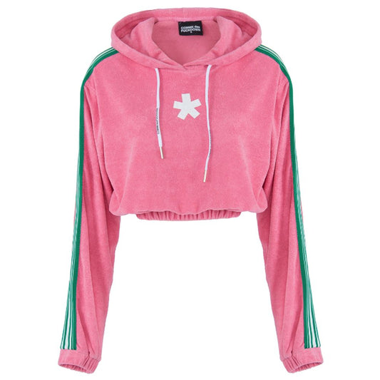 Comme Des Fuckdown Pink Cotton Sweater