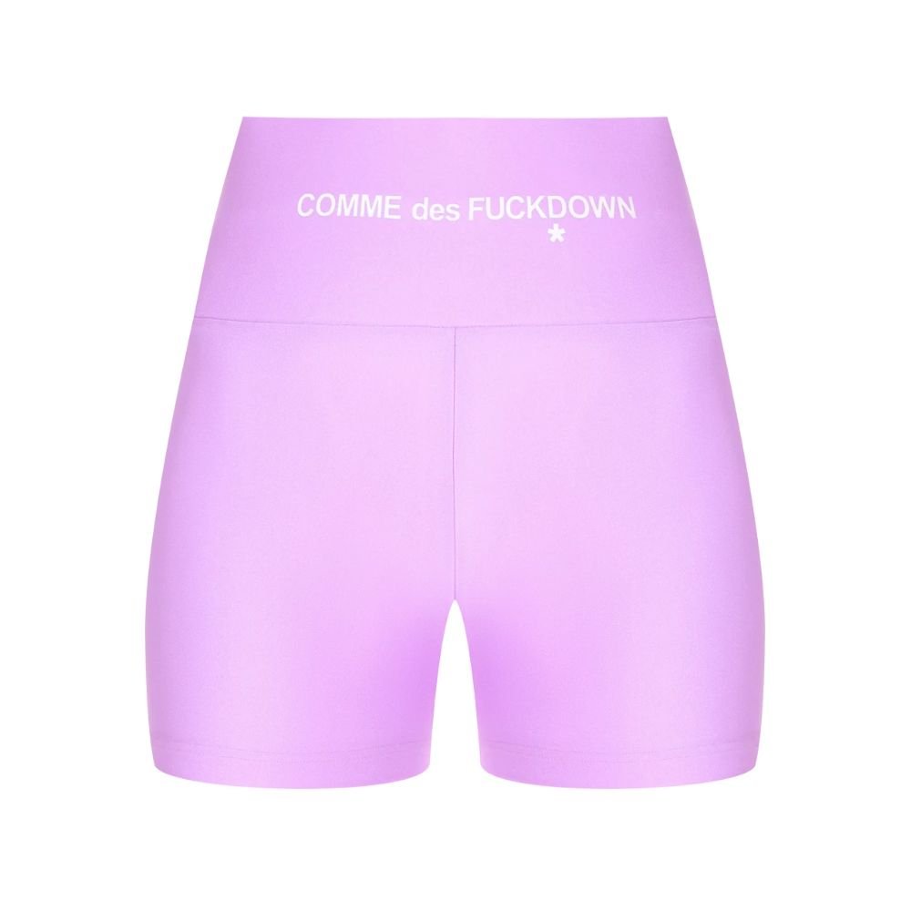 Comme Des Fuckdown Purple Polyester Short