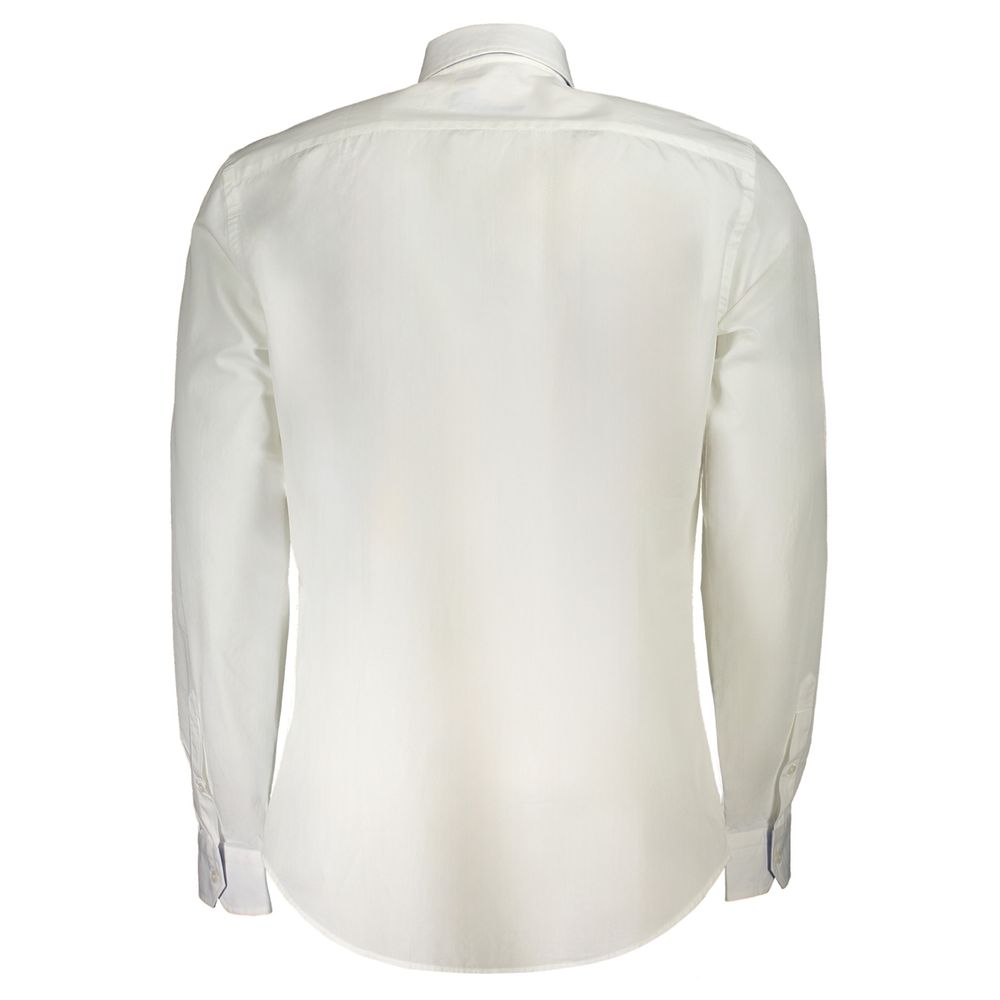 Harmont & Blaine White Cotton Shirt