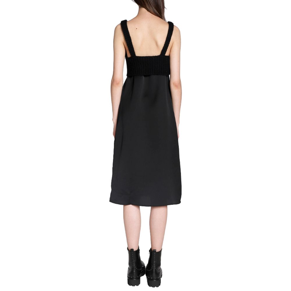 PINKO Black Polyester Dress