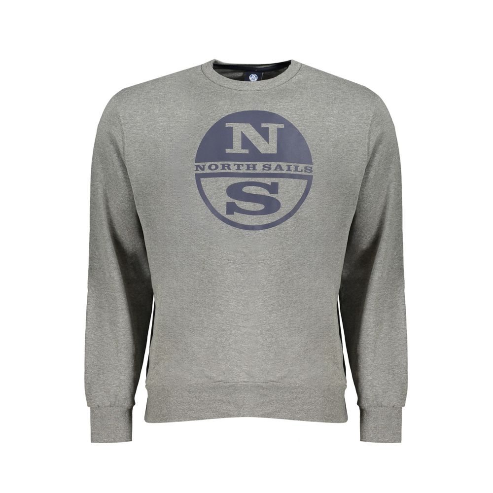 North Sails Gray Cotton Sweater