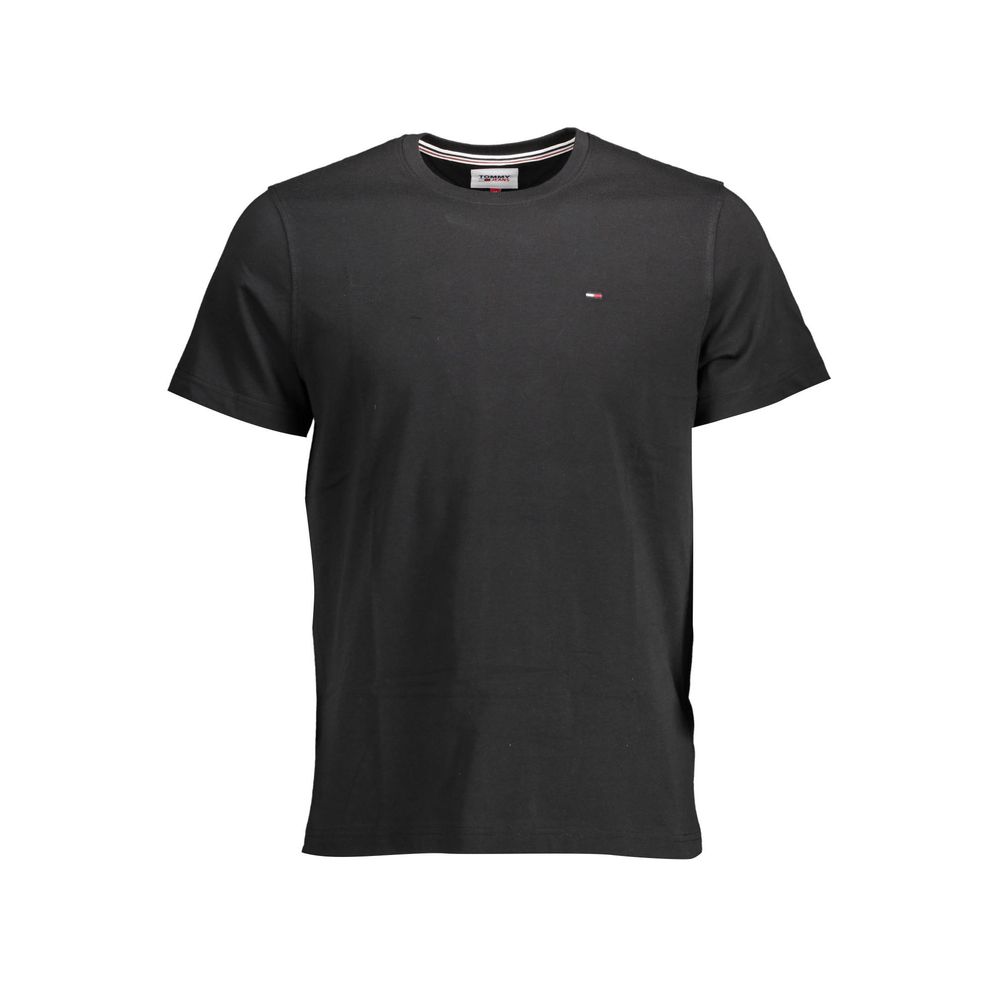 Tommy Hilfiger Black Cotton T-Shirt