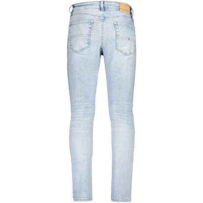 Tommy Hilfiger Light Blue Cotton Jeans & Pant