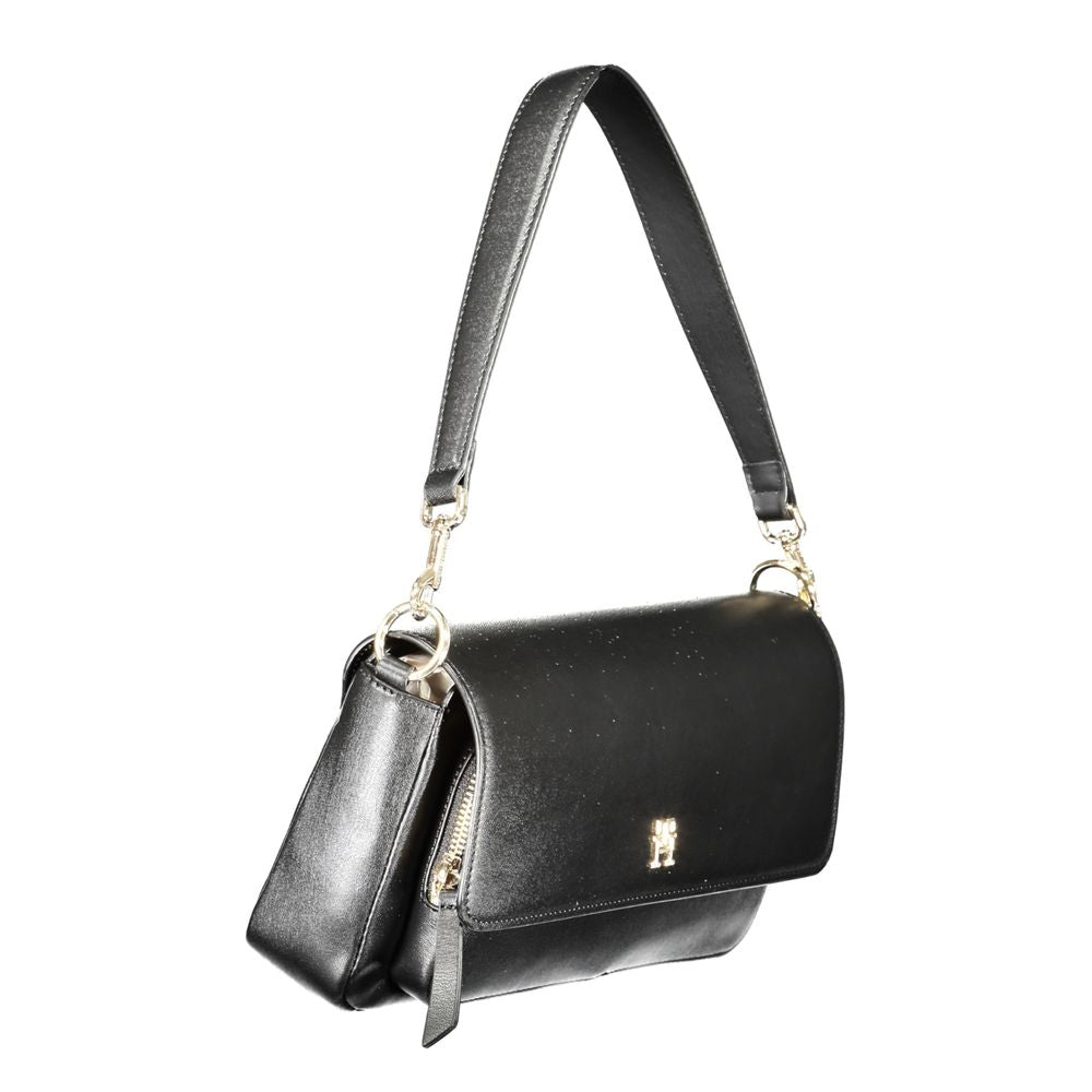 Tommy Hilfiger Black Polyethylene Handbag