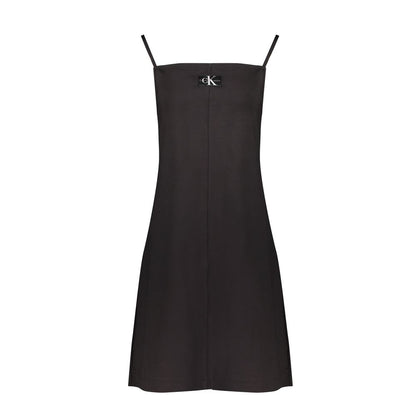 Calvin Klein Black Elastane Dress