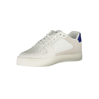 Calvin Klein White Leather Mens Sneaker