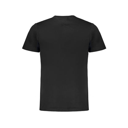 Tommy Hilfiger Black Cotton Men T-Shirt