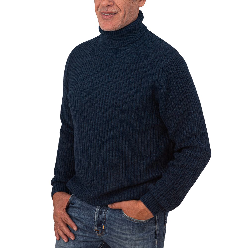 Gran Sasso Blue Wool Sweater