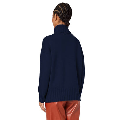 Alpha Studio Blue Cashmere Sweater