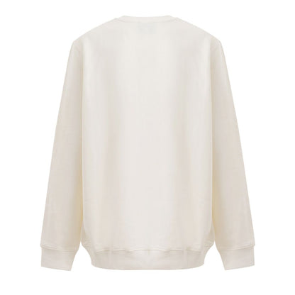 Casablanca White Cotton Sweater