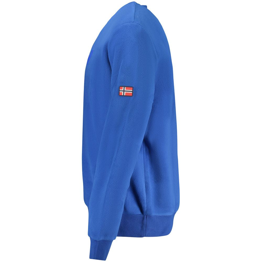 Norway 1963 Blue Polyester Sweater