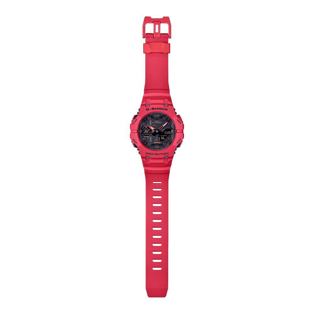 Casio Red Resin Watch