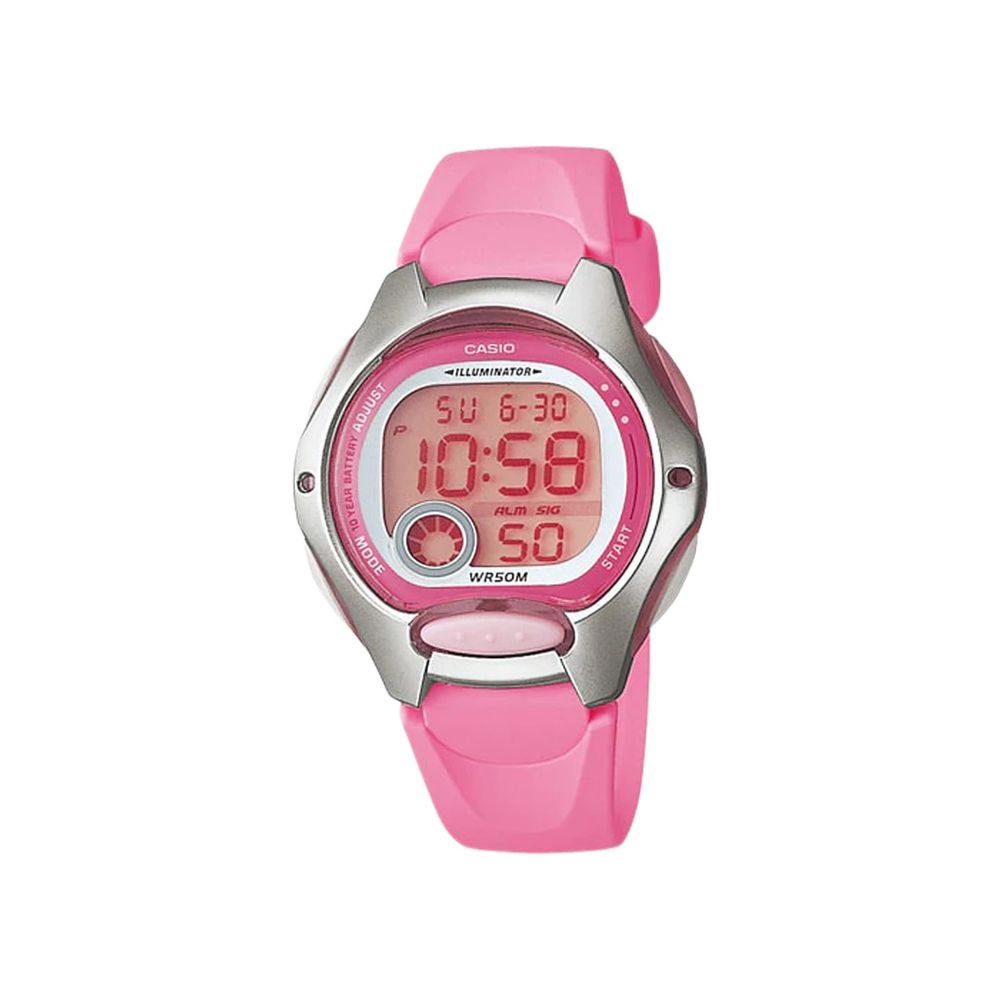 Casio Pink Resin Watch