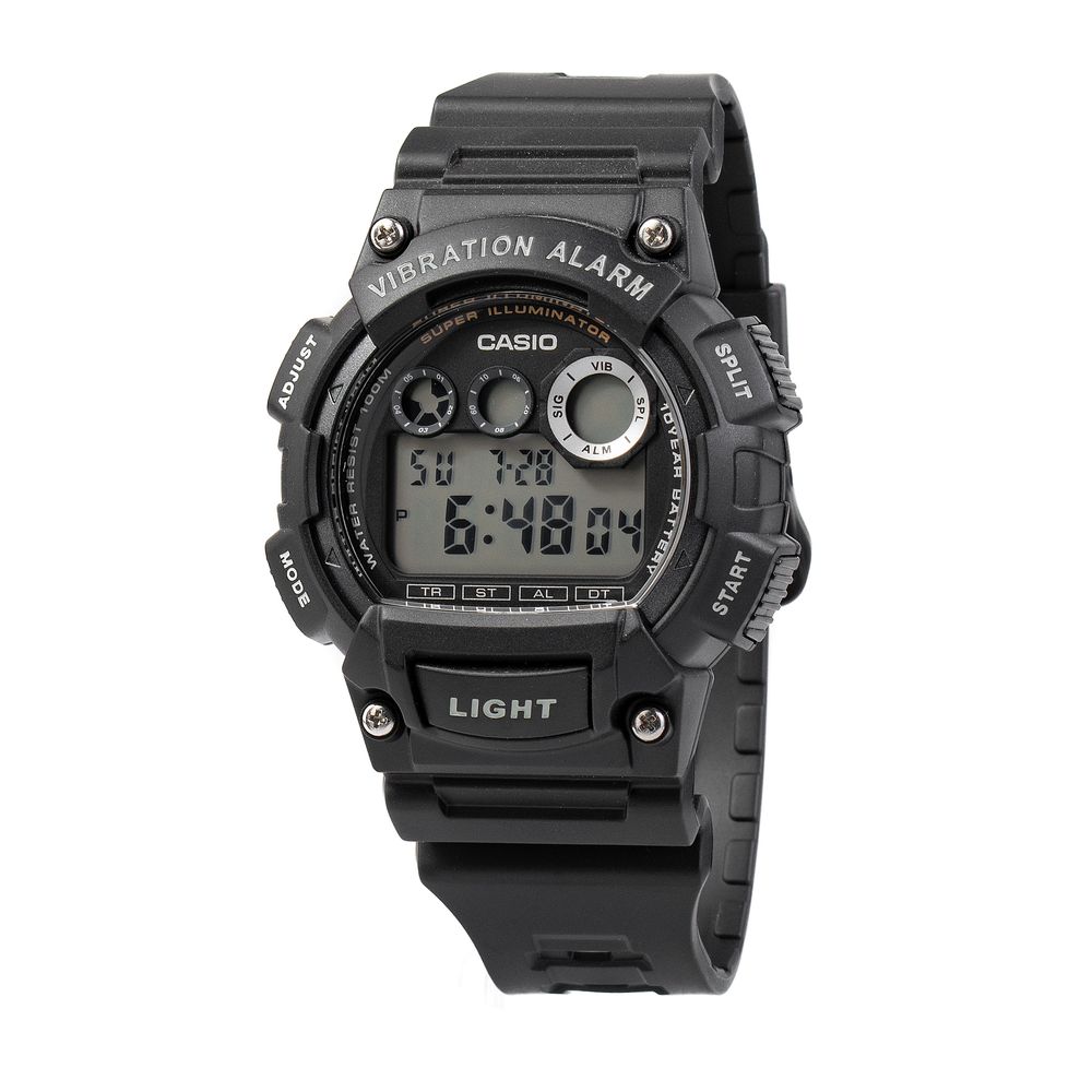 Casio Black Silicone Watch