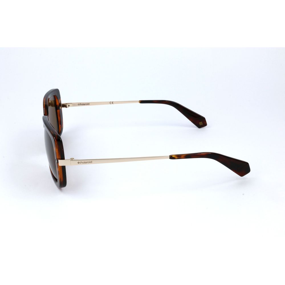 Polaroid Brown Metal Sunglasses