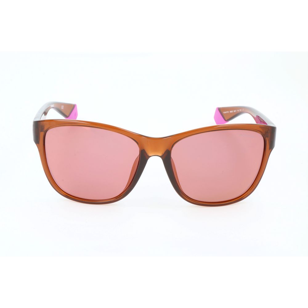 Polaroid Brown Polycarbonate Sunglasses