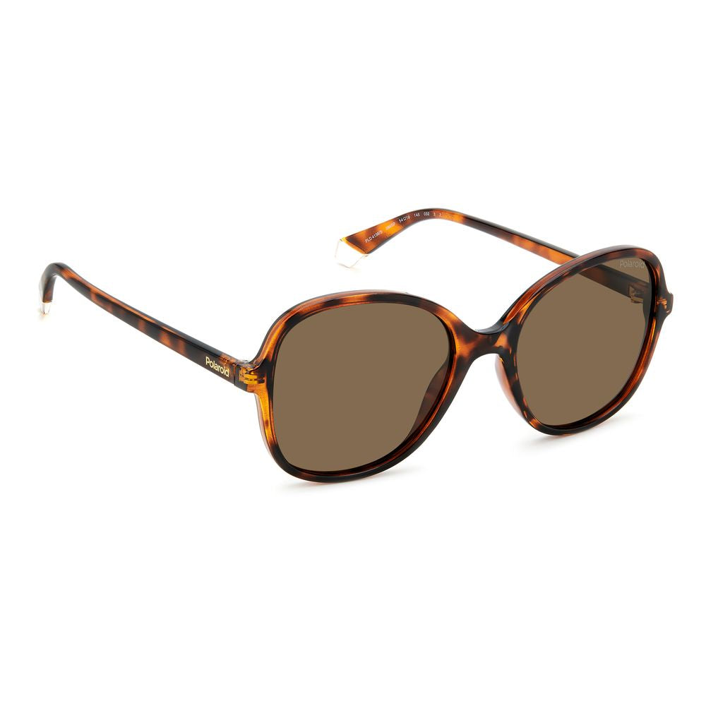 Polaroid Brown Resin Sunglasses