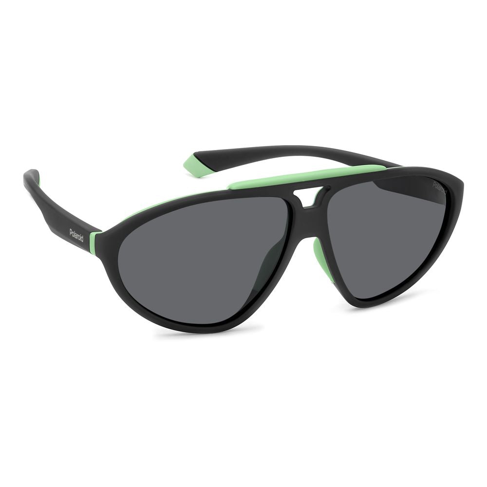 Polaroid Black Rubber Sunglasses