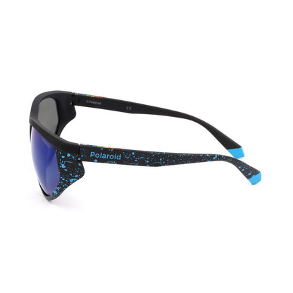 Polaroid Blue Rubber Sunglasses