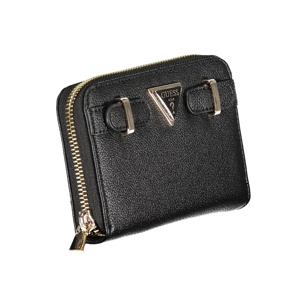 Guess Jeans Black Polyethylene Wallet