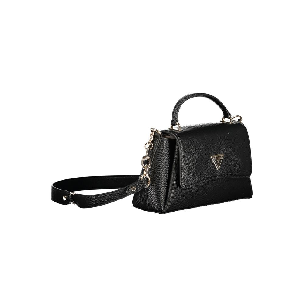 Guess Jeans Black Polyethylene Handbag