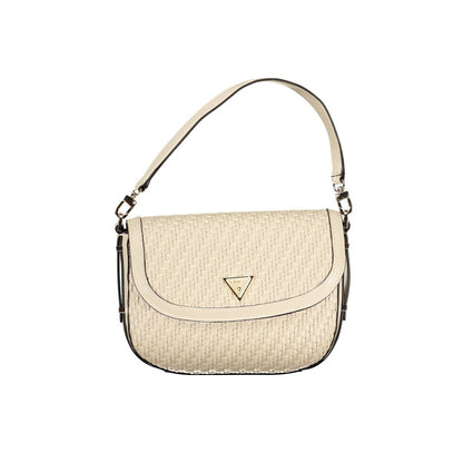 Guess Jeans Beige Polyethylene Handbag