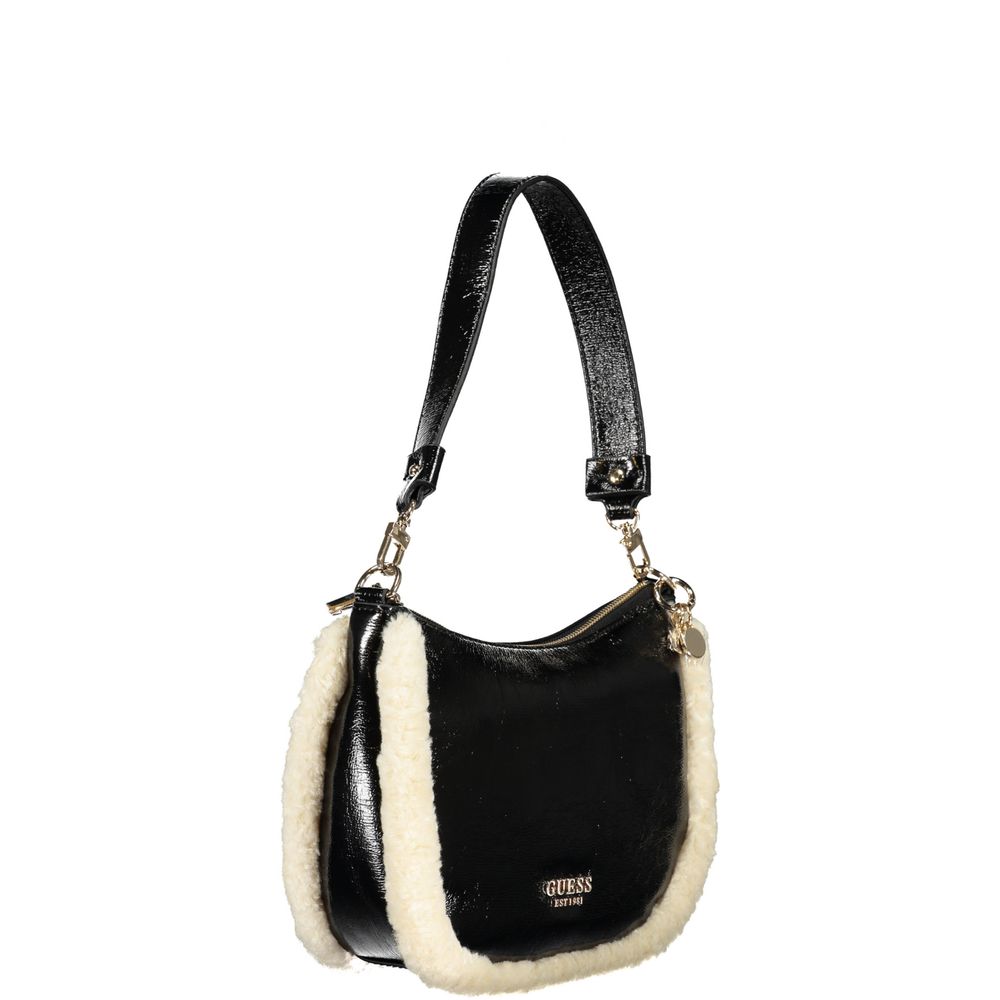 Guess Jeans Black Polyethylene Handbag