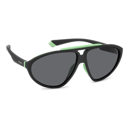 Polaroid Black Rubber Sunglasses