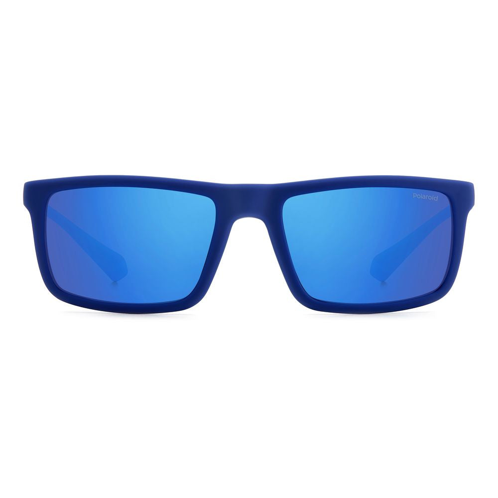 Polaroid Blue Rubber Sunglasses