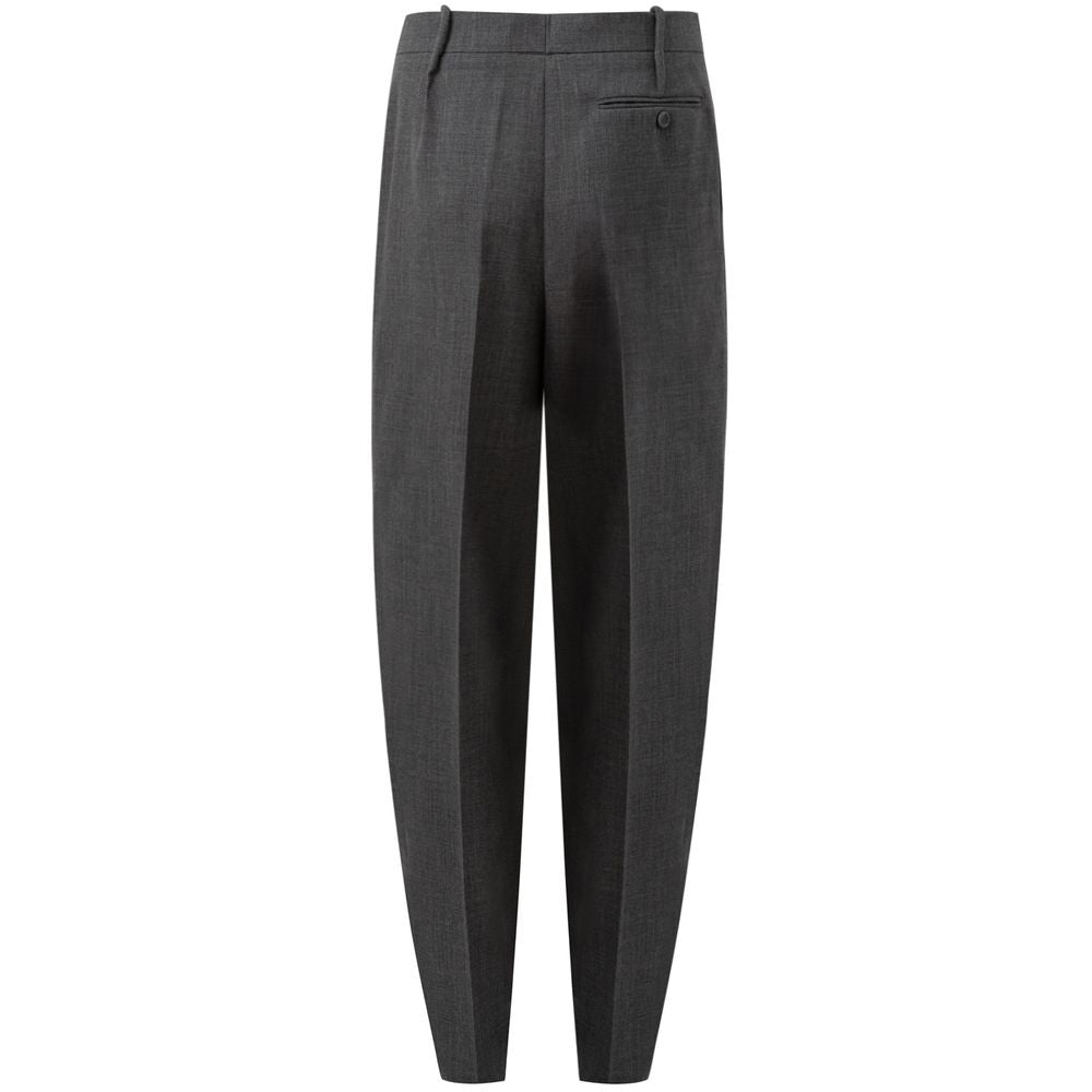 Dior Gray Wool Vergine Jeans & Pant