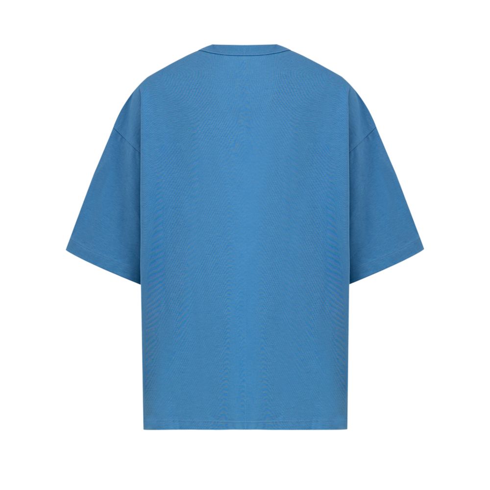 Bottega Veneta Light Blue Cotton T-Shirt