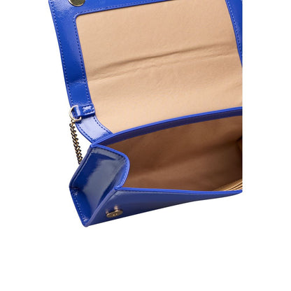 Love Moschino Blue Polyethylene Women Crossbody Bag