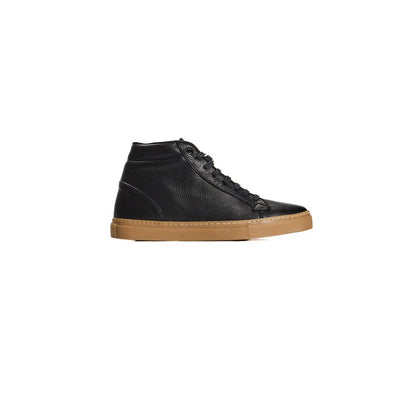 Roberto Pepe Luxury Black Calfskin Sneaker