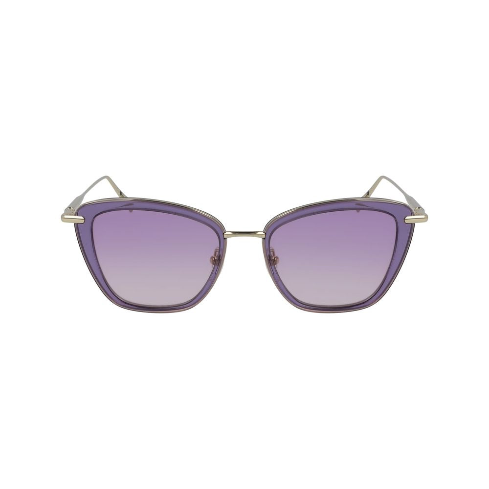 Longchamp Purple Metal Sunglasses