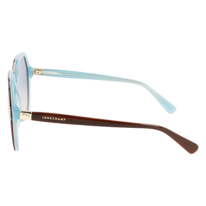 Longchamp Brown Acetate Sunglasses