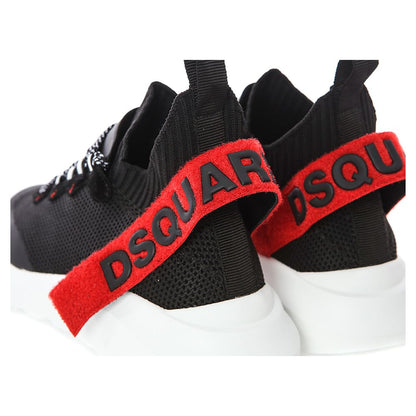 Dsquared² Black Polyester Sneaker