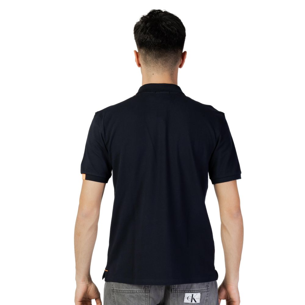 Suns Blue Cotton Polo Shirt