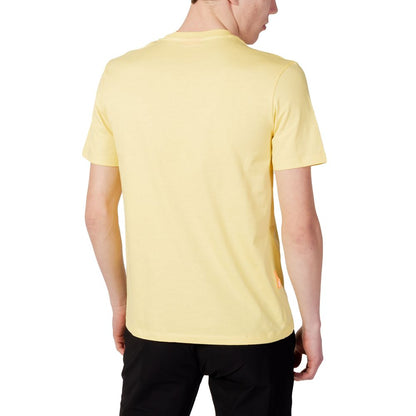 Suns Yellow Cotton T-Shirt