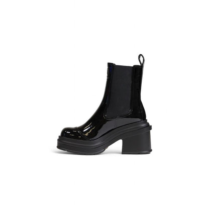 Armani Exchange Black Polyester Boot