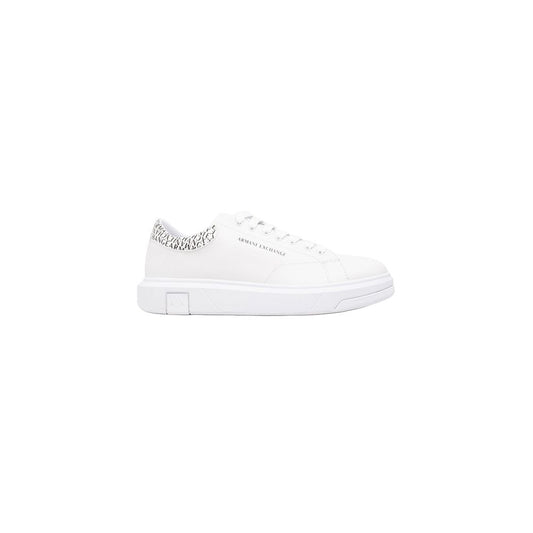 Armani Exchange White Polyester Sneaker